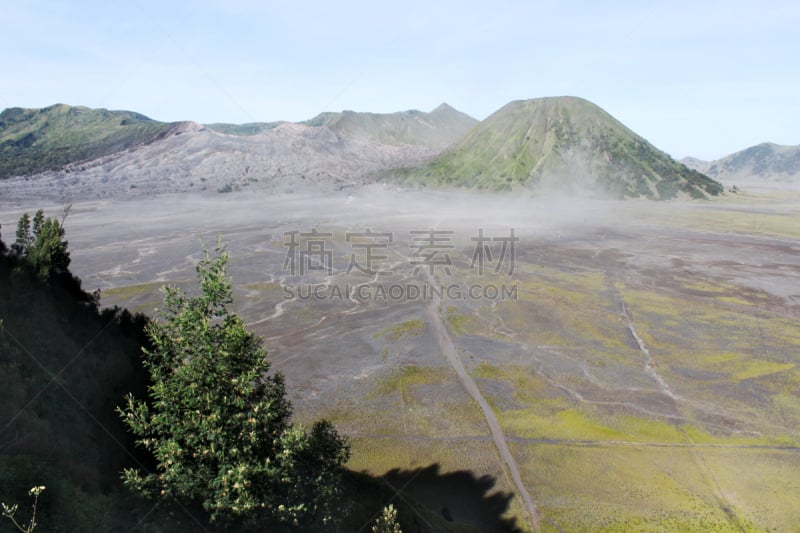 塞梅鲁火山,滕格尔火山,全景,火山,动作,国家公园,婆罗摩火山,bromo-tengger-semeru national park,东爪哇,美