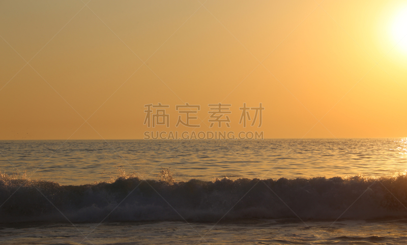 大西洋,曙暮光,浪漫,云,黄昏,户外,黄色,平流层,秋天,风景