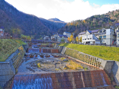 北海道,温泉,乡村,日本,层云峡,大雪山国家公园,大雪山,旭川,上川,上川支厅