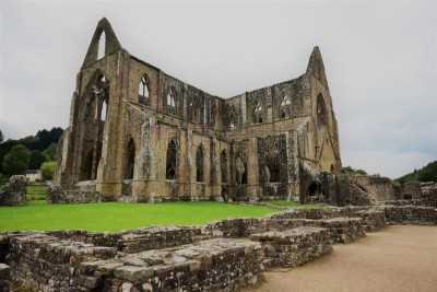丁登寺,forest of dean,威尔士,教堂,旅游目的地,水平画幅,无人,著名景点,英国,远古的