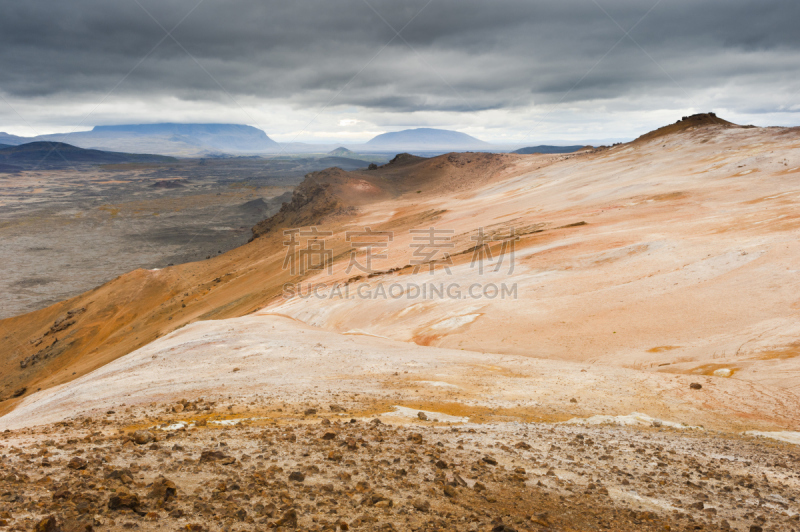 纳马费加地热区,北达科他,喷硫火山口,波佐利,自然,天空,水平画幅,地形,地质学,无人