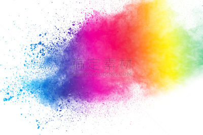 多色的,灰尘,彩色图片,研磨食品,背景,白色背景,蜡笔画,秘密,颜料粉,云
