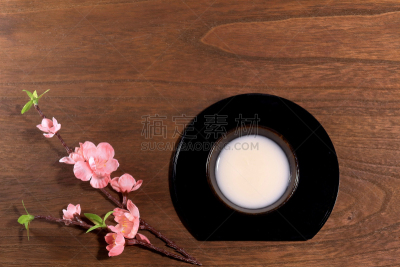 甜食,日本青酒,赤犬,甘酒,日式茶杯,清酒杯,饮食,春天,桌子,水平画幅