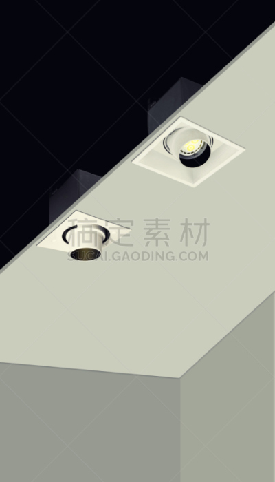Interior Lighting Using Downlight