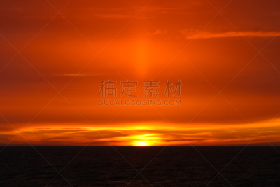 南极洲,南极半岛,德雷克海峡,云,黄昏,户外,天空,冰,两极气候,自然