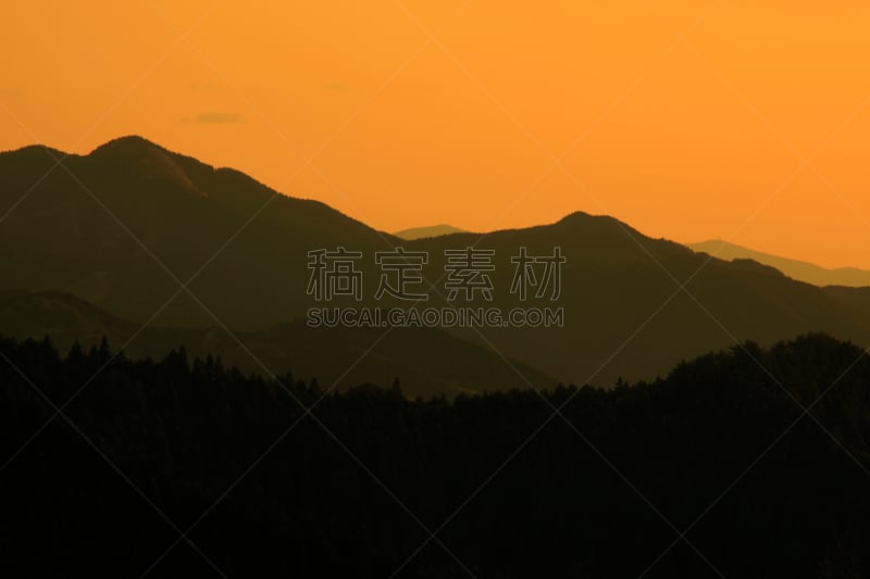 高野山,风景,自然,水平画幅,地形,无人,日本,黄昏,户外,怪异