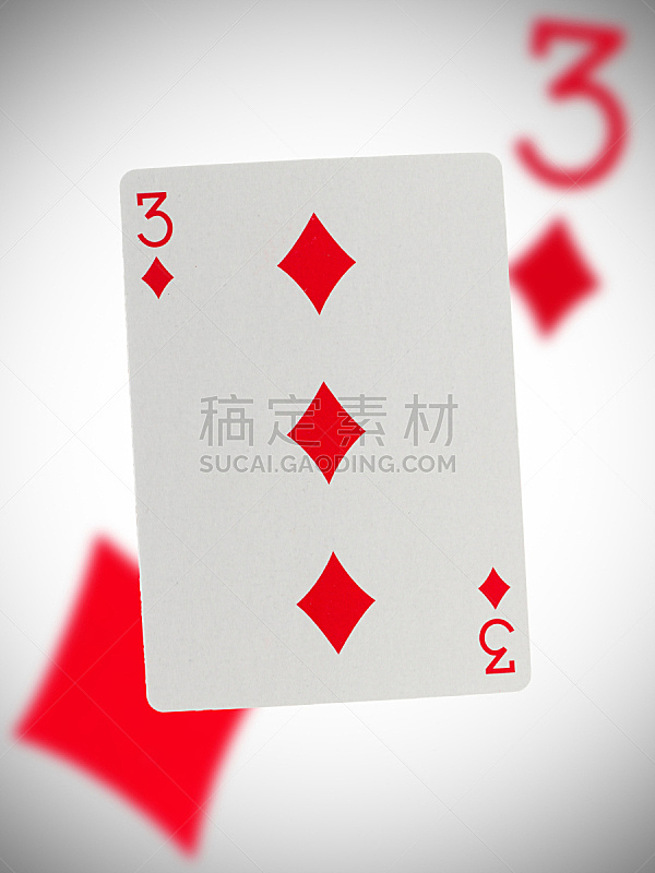 纸牌,进行中,数字3,垂直画幅,扑克,形状,符号,摄影