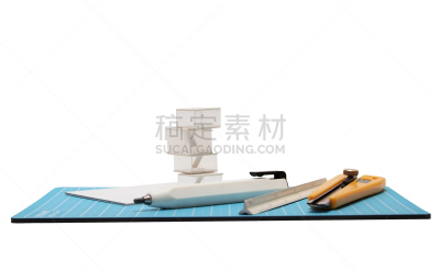 蓝色,比例,铅笔,建筑模型,办公室,水平画幅,纹理效果,平视角,古老的,格子