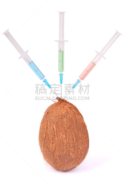 椰子,,垂直画幅,正面视角,褐色,气候,饮料,特写,充满的,部分