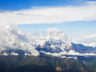伊利马尼山,玻利维亚,自然,南美,水平画幅,地形,山,雪,无人,云