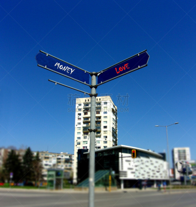 抽象,城市,红灯,红绿灯,道路危险标志,不确定,垂直画幅,无人,情绪压力,风险