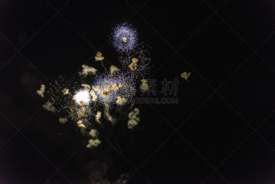 天空,夜晚,焰火,火焰分离器,天空爆炸,火药,砰,传统庆典,水平画幅,夏天