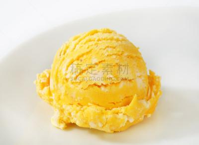 果汁冰糕,水果,一把,白色,黄色,球体,柠檬冰淇淋,食品,图像,冰淇淋