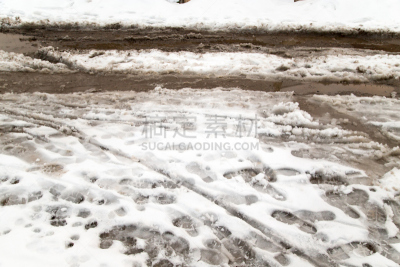 雪,路,无人,哈萨克斯坦,美国运输安全管理局,图像,水平画幅,田径赛,摄影