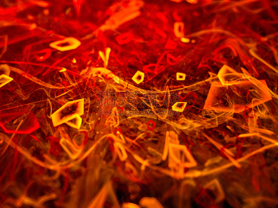 热,分形,粒子,背景,恶魔,2015年,黄色,红色,闪亮的,幻想