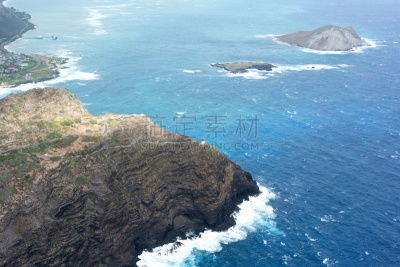 瓦胡岛,夏威夷,玛卡普吾,水,天空,沙子,旅行者,夏天,灯塔楼,都市风景