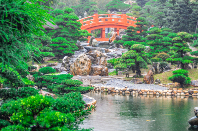 南莲园池,唐朝,盆景,九龙,宝塔,灵性,公园,水平画幅,睡莲,无人