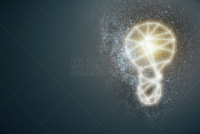 灯,灰色背景,抽象,太空,留白,灰色,水平画幅,无人,绘画插图,符号