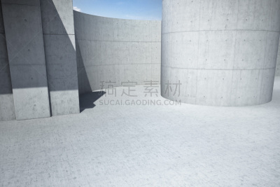 干净,空的,汽车,混凝土,背景,陈列室,天空,水平画幅,形状,套色版