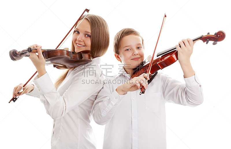 二重奏,小提琴,古典音乐人,小提琴手,青少年,艺术家,褐色,艺术,乐器弦,水平画幅