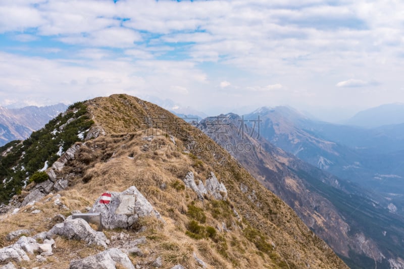 风景,julian alps,蒙特,乌迪内,冰爪,小屋,天空,美,水平画幅,无人