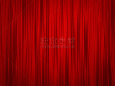 三维图形,窗帘,红色,边框,艺术,水平画幅,纺织品,无人,绘画插图,天鹅绒