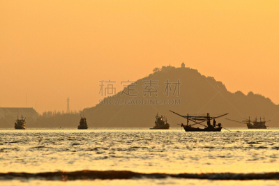 森林,公园,fiddler crab,红树,视角,海港,泰国,船,商业金融和工业,海岸线