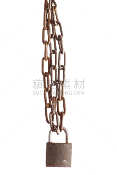 链,生锈的,上锁,垂直画幅,重的,无人,符号,古老的,古典式,组物体