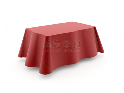 红色,桌布,舞厅,美,水平画幅,纺织品,无人,绘画插图,家具,图像