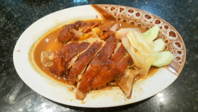 酱汁,餐馆,桌子,烤鸭,餐具,格子烤肉,水平画幅,无人,传统,膳食