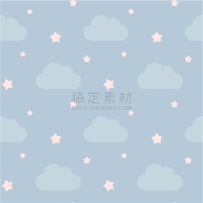 云,天空,绘画插图,矢量,式样,可爱的,背景,星形,粉色,小的