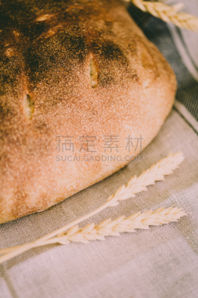 长面包,金色,有机食品,黄色,酵母面包,小麦,垂直画幅,褐色,酵母,尖的