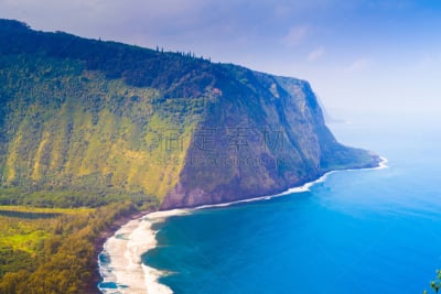 海洋,风景,水,天空,高视角,夏天,观测点,异国情调,草,夏威夷大岛