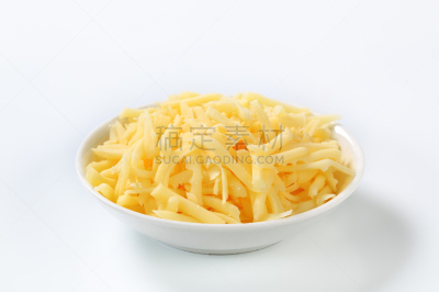 搓碎干酪,碗,刨花,饮食,奶制品,水平画幅,无人,开胃品,正上方视角,奶酪