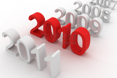 2010,概念和主题,灰色,水平画幅,形状,无人,历日,绘画插图,新年,抽象