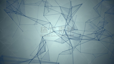 点连成线,成一排,抽象,背景,几何形状,青绿色,可循环移动图像,（血管、淋巴管、神经等的）丛,在边上,正在联系