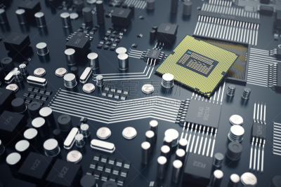 3D rendering Central Computer Processors CPU concept. Electronic engineer of computer technology. Computer board chip circuit cpu core. Hardware concept electronic device motherboard semiconductor