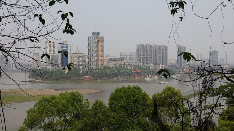 河流,乐山,伦敦城,水平画幅,无人,视角,户外,城市,都市风景,摄影