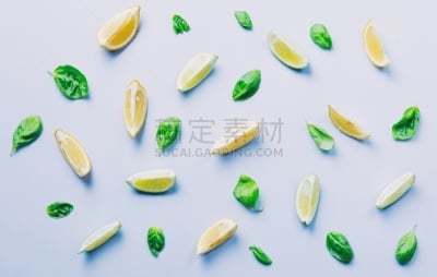 柠檬,酸橙,高视角,动物的顶撞行为,维生素a,撕破的,购物车,沙冰,水平画幅,素食