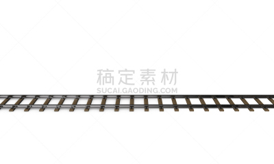 白色背景,绘画插图,分离着色,痕迹,三维图形,车站月台,铁轨轨道,铁路运输,侧面视角,铁