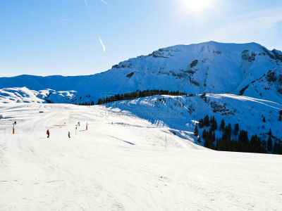 山,雪,滑雪坡,日光,白昼,morzine,阿沃里阿兹,天空,度假胜地,水平画幅