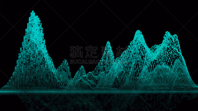 地形,背景,抽象,全息图,形状,几何形状,三维图形,式样,波形,分形