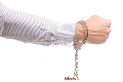 手铐,男性,分离着色,锁链,抑制的,流氓,捕获的,手镯,护腕,警官
