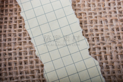 切片食物,帆布,亚麻布,褐色,方格纸,水平画幅,无人,粗麻布,特写