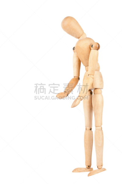 木制,人造模特,垂直画幅,人造的,害羞,肖像,背景分离,姿态