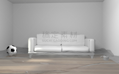 灰葡萄孢菌,白马,独立式住宅,家庭保险,水灾,水,水平画幅,漏泄,无人,硬木地板