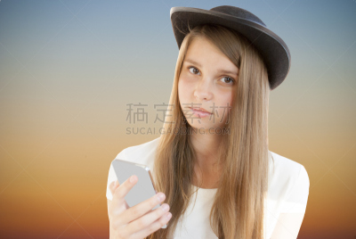 帽子,自然美,女孩,颧骨,脖子,可爱的,舞台妆,华贵,浪漫,女性特质