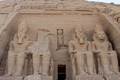 阿布辛比尔,古埃及文明,寺庙,纳塞尔湖,rameses ii,地下墓穴,埃及神像,法老,古代文明,水平画幅