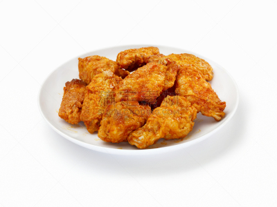 鸡翅,热,鸡腿,一个物体,盘子,饮食,美味,红色,肉,阴影