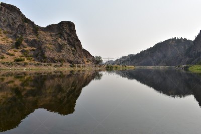 河流,天空,美国,悬崖,水平画幅,无人,蓝色,密苏里河,户外,山脉